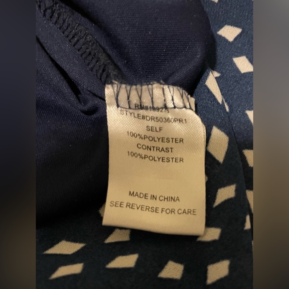 DR2 Women Blue Casual Dress size XL - Picture 5 of 6